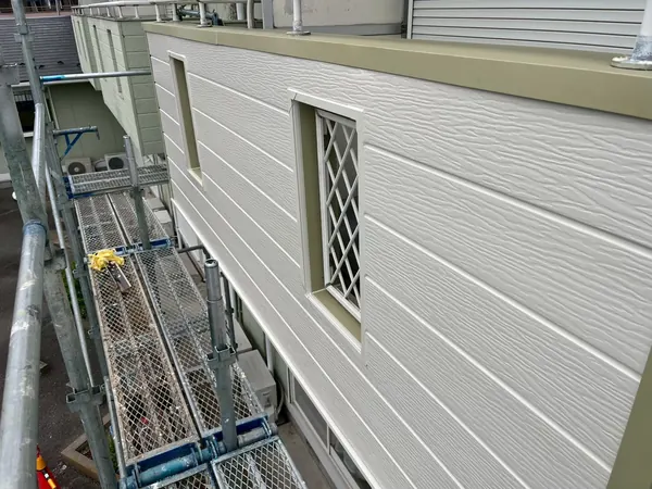 久喜の建物|外壁改修の施工写真