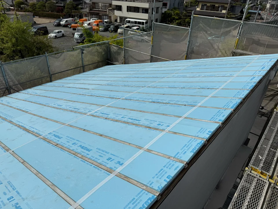 断熱材の施工